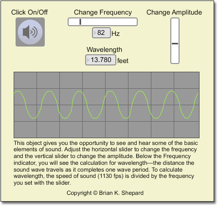 Sound Basics Learning Object