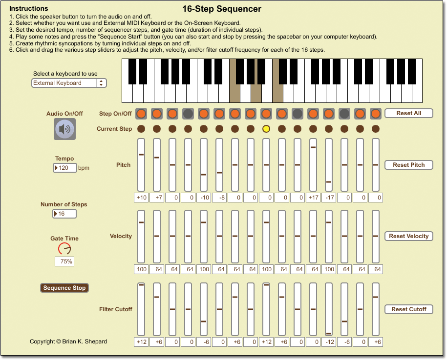 16-Step Sequencer